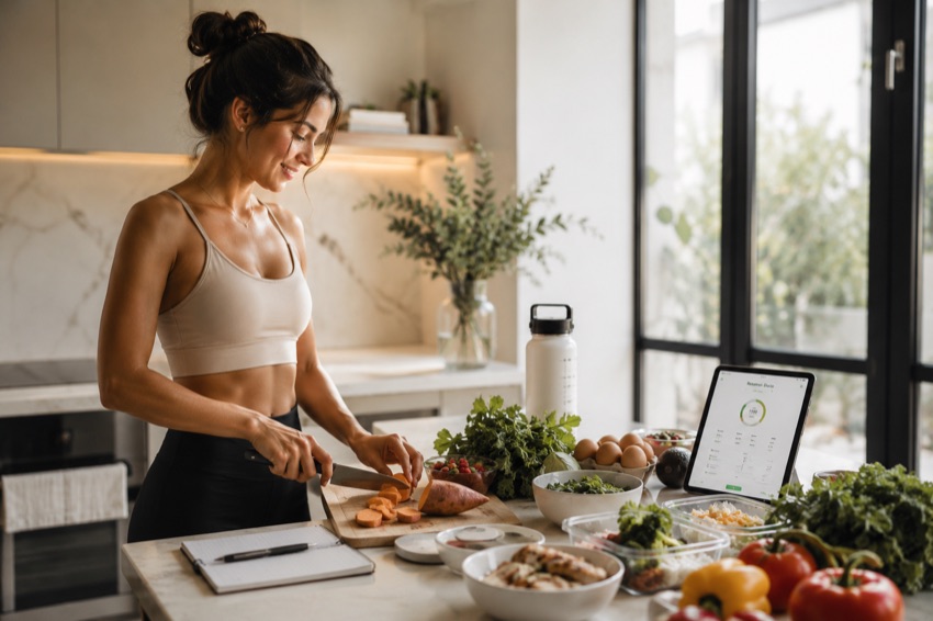 Preparación de comida real y nutritiva